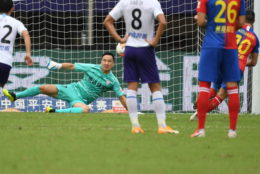 包含球员进球零封对手！天津泰达:输给青岛黄海的词条
